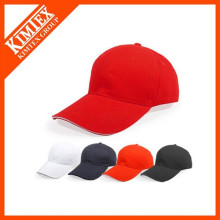 Wholesale red custom baseball cap with 3d embroidery logo